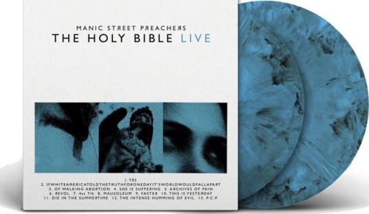 Manic Street Preachers The Holy Bible Live Limited Edition Vinyl Blue Marble