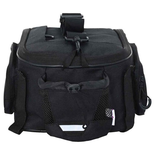 vidaXL Sykkelveske Svart 38 x 21 x 16 cm Polyester