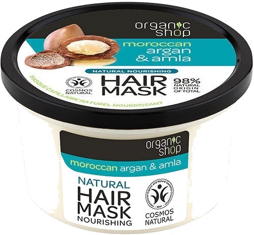 Organic Shop Argan & Amla hair mask 250 ML Organic Shop Argan & Amla hair mask 250 ML