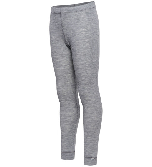 Hummel Grey Melange Jr Ull Rib Leggings 116 Hummel Grey Melange Jr Ull Rib Leggings 116