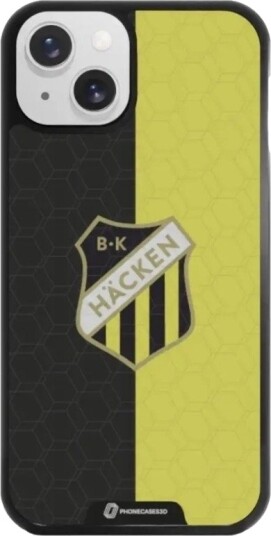 Phonecases3D iPhone 13 BK Häcken 3D mobildeksel, svart