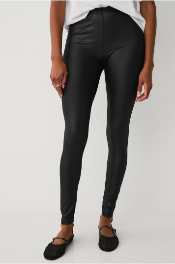 Ellos Collection   Belagte leggingSvart