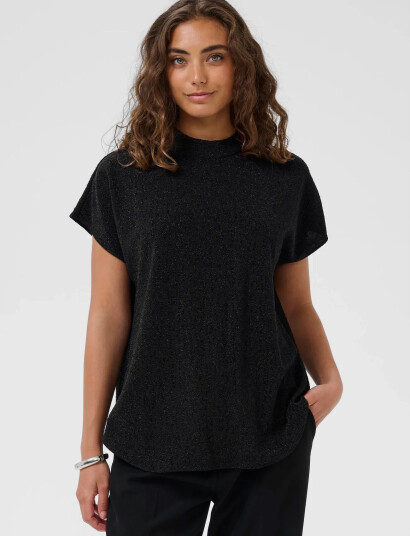 Culture Cuakari Capsleeve - Black - XS