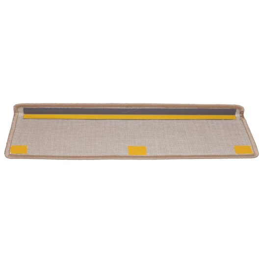 vidaXL Trappetrinnstepper 15 stk 65x21x4 cm lysebrun