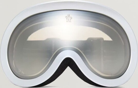 Moncler Lunettes Snowray Ski Googles Shiny Silver