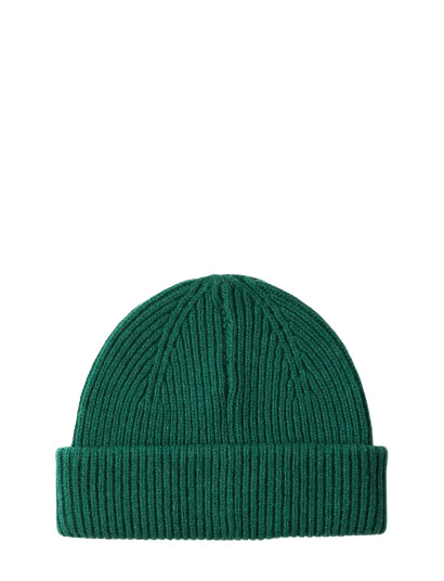 Selected Slhmason Merino Sailor Wool Beanie - Green - ONE SIZE Selected Slhmason Merino Sailor Wool Beanie - Green - ONE SIZE