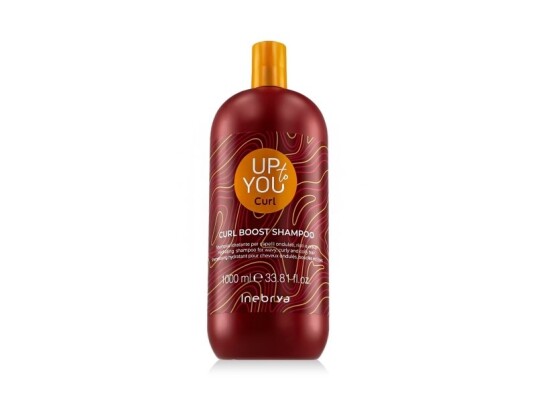 Inebrya_Up To You Curl Boost Fuktighetsgivende Sjampo For Bølget Og Krøllete Hår 1000Ml Inebrya_Up To You Curl Boost Fuktighetsgivende Sjampo For Bølget Og Krøllete Hår 1000Ml