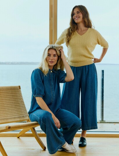 FREE/QUENT Fqmilo Pants Blue XL