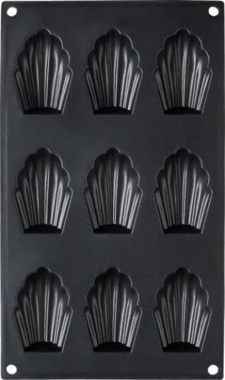 Patisse Form Madeleine 29 X 17 Cm Svart Silikon 9 Rom