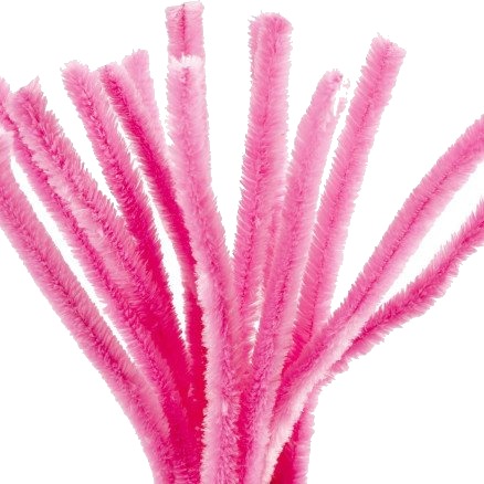 Diverse Piperenser L: 30 Cm Tykkelse 15 Mm Pink 15 Stk 1 Pk 