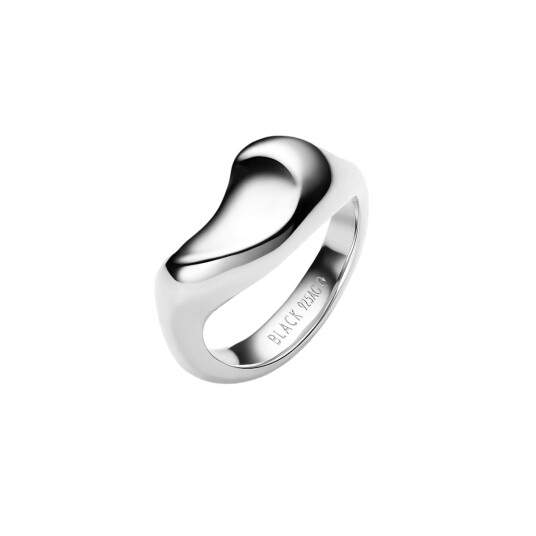 Maria Black Saddle Ring Ring Sølv 52