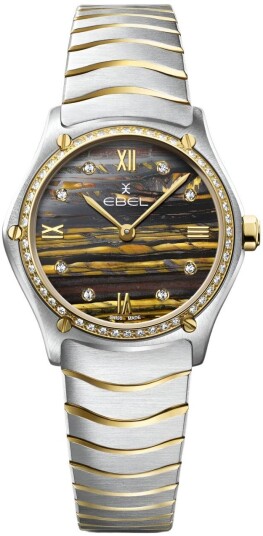 Ebel Dameklokke 1216645 Classic Flerfarget/18 karat gult gull Ø29 mm