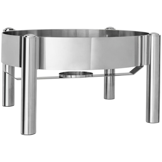 VEGA Stativ chafing dish Fenton Rund; 44x44x24 cm (BxDxH); Sølvfarge