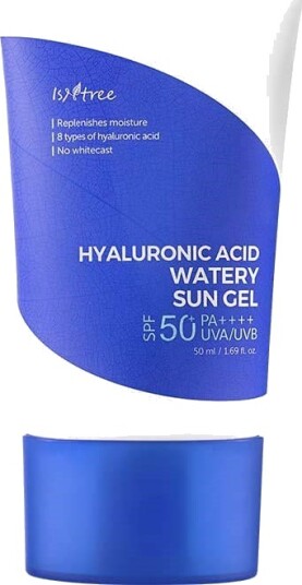Isntree Hyaluronic Acid Watery Sun Gel SPF 50+ PA++++ 50 ml Gel Solkrem for Ansiktet Isntree Hyaluronic Acid Watery Sun Gel SPF 50+ PA++++ 50 ml Gel Solkrem for Ansiktet