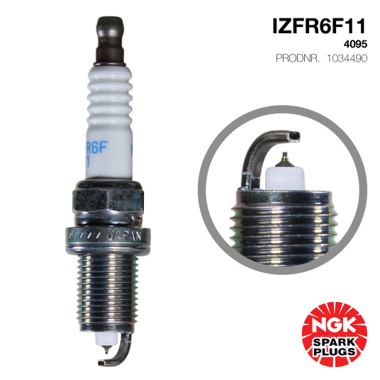 NGK Tennplugg IZFR6F11 NGK Tennplugg IZFR6F11