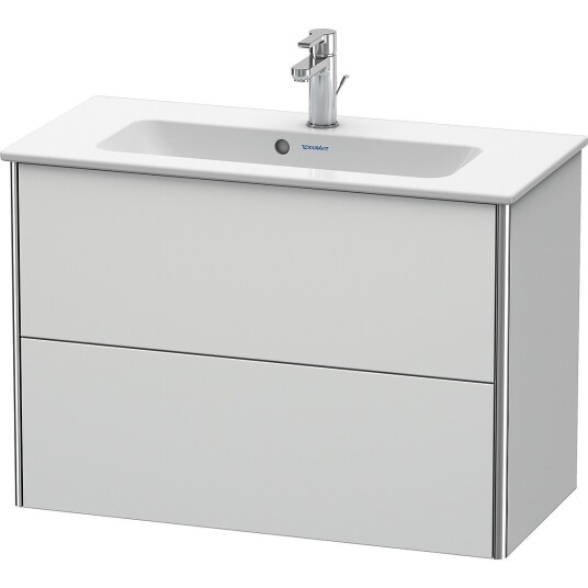 Duravit Xsquare Servantskap m/2 skuffer 610x560x388 mm Hvit Matt Lakk