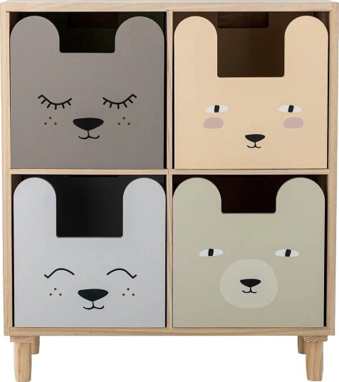 Bloomingville Mini Calle Bookcase W/Drawers MULTI-COLOURED 55X26X63 cm