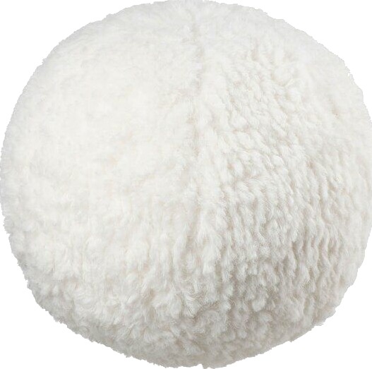 Holmen Bari dunpute rund 25 cm hvit