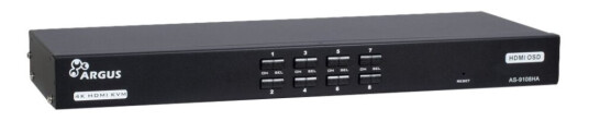 Argus As-9108Ha - Kvm-Svitsj - 8 X Kvm Port(S) - 1 Lokalbruker - Rackmonterbar Argus As-9108Ha - Kvm-Svitsj - 8 X Kvm Port(S) - 1 Lokalbruker - Rackmonterbar