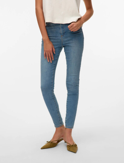 Vero Moda Vmsophia Hw Skinny Jeans Lt Bl Noos - Blue - S x 32 Vero Moda Vmsophia Hw Skinny Jeans Lt Bl Noos - Blue - S x 32