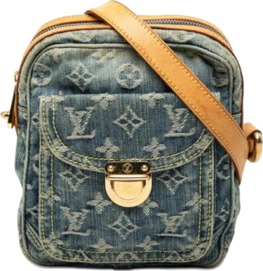 Louis Vuitton Vintage Dame Blå ONE SIZE Louis Vuitton Vintage Dame Blå ONE SIZE