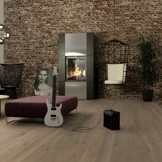 Boen Parkett Eik Warm Grey 1 Stav