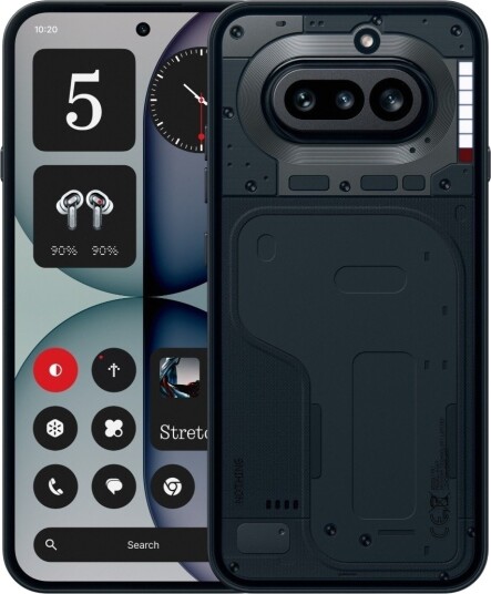 Nothing Phone 4a 12GB RAM 256GB Svart 5G Mobiltelefon med AMOLED Skjerm