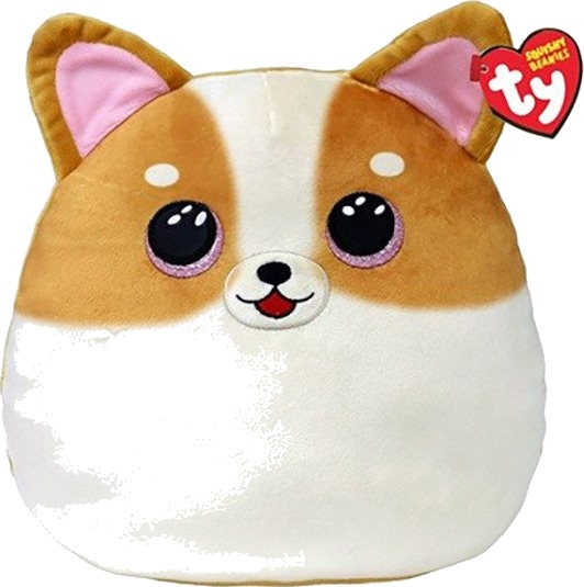 Ty Beanie Squishy Beanies Plysj Hund Kosedyr 22 cm Fra 3 år