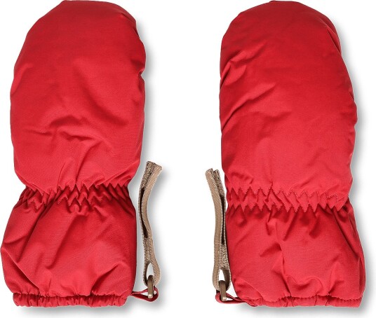 MINI A TURE Matcordt Fleece Lined Mittens   Red   2 3Y