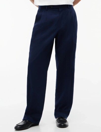 Tommy Hilfiger Dc Seersucker Pants Navy 33 x 32 Tommy Hilfiger Dc Seersucker Pants Navy 33 x 32