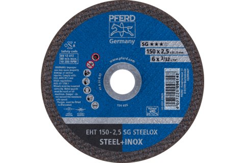 Pferd 61100150, Kutteskive, Flatt Senter, Rustfritt Stål, Stål, Alle Merker, 2,22 Cm, 15 Cm Pferd 61100150, Kutteskive, Flatt Senter, Rustfritt Stål, Stål, Alle Merker, 2,22 Cm, 15 Cm