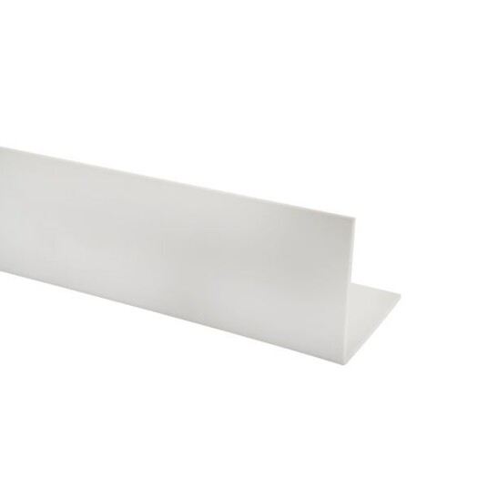 Combiwood Vinkellist PVC 50x050x2700 Hvit