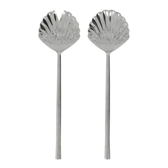 House Doctor Fan salatbestikk i rustfritt stål 28 cm sølvfinish House Doctor Fan salatbestikk i rustfritt stål 28 cm sølvfinish