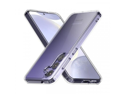 Crong Dėklas Crystal Shield Cover Samsung Galaxy S24+ Skaidrus