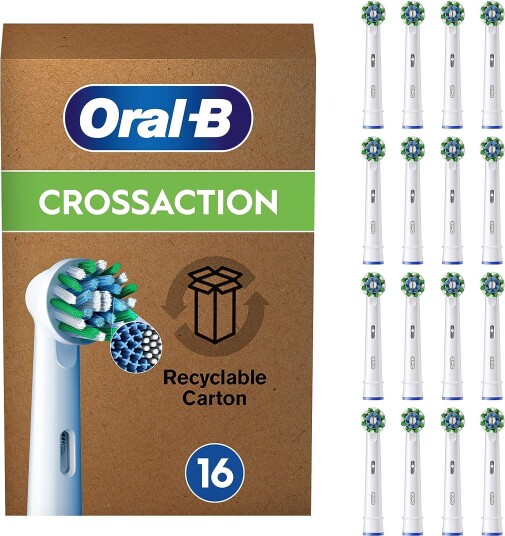 Oral B PRO CrossAction 16 stk. Børstehoder