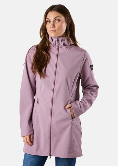 Swedemount Trondheim Softshell Coat W Pale Mauve 46 Høstjakker