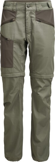 Lundhags Women"s Tived Zip-Off Pant  Aloe Green/forest Green 40