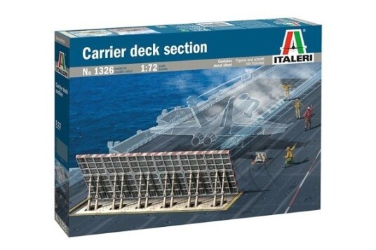 Italeri 1:72 Hangarskips Dekksseksjon Modellsett