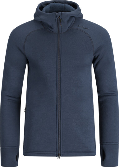 Aclima FleeceWool Hooded Jacket Herre Midnight Navy L