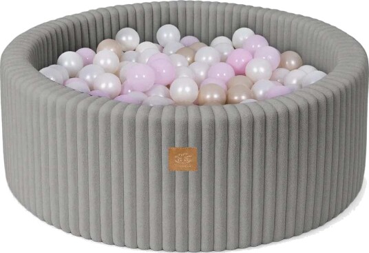 Meowbaby Churros Ballbasseng Moon Grey Pink/Gold