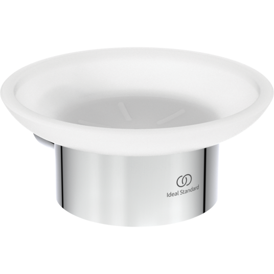 IDEAL STANDARD CONCA SÅPESKÅL RUND FROSTET/KROM