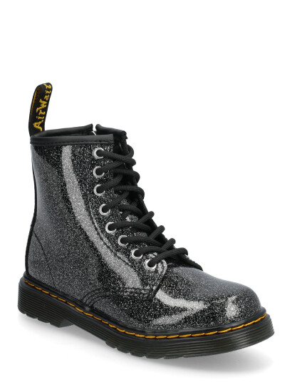 Dr. Martens 1460 J Black+Silver Nebula Glitter - Black - 30