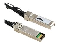 Dell 10GbE Copper Twinax Direct Attach Cable - Direktekoblingskabel - SFP+ (hann) til SFP+ (hann) - 3 m - toakset - for Networking N1148 PowerSwitch S4112, S5212, S5232, S5296 Networking S4048, X1026, X1052 Dell 10GbE Copper Twinax Direct Attach Cable - Direktekoblingskabel - SFP+ (hann) til SFP+ (hann) - 3 m - toakset - for Networking N1148 PowerSwitch S4112, S5212, S5232, S5296 Networking S4048, X1026, X1052