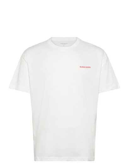Björn Borg Borg Gym Pride Oversized T-Shirt - White - XL