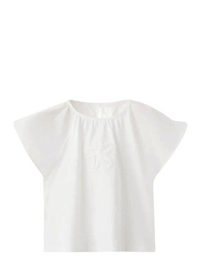 Mango Stars Cotton T Shirt White 11 12 Mango Stars Cotton T Shirt White 11 12