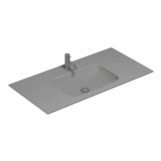 Dansani Calidris Form Servant Måltilpasset D50cm Lys grå Matt / 100cm