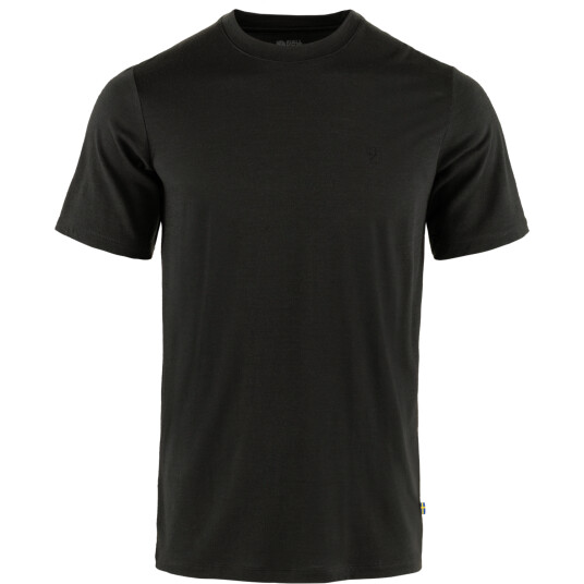 Fjällräven Men's Abisko Wool SS Black S, Black