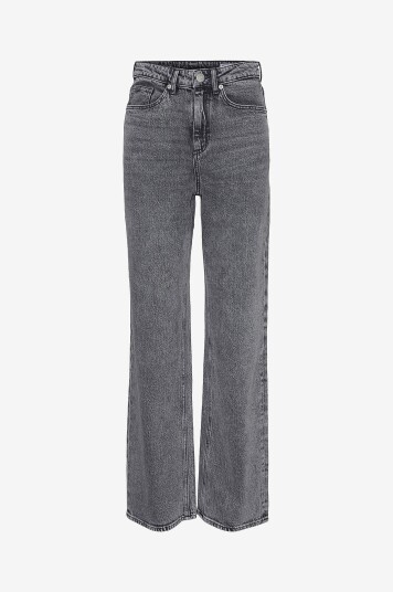 Vero Moda Curve Jeans vmcTessa HR Wide J Ra206 GA Grå Vero Moda Curve Jeans vmcTessa HR Wide J Ra206 GA Grå