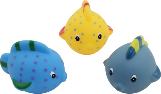 Rätt Start Bathtoys, Fish, 3-Pack - Multi/patterned - ONE SIZE Rätt Start Bathtoys, Fish, 3-Pack - Multi/patterned - ONE SIZE
