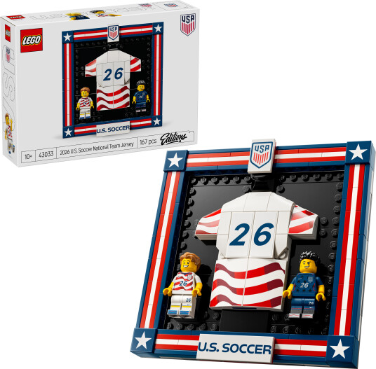 Lego Det Amerikanske Fotballandslagets Trøye 2026 Lego Det Amerikanske Fotballandslagets Trøye 2026